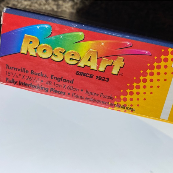 Vintage rose art 1997 puzzle factory sealed - Picture 4 of 10